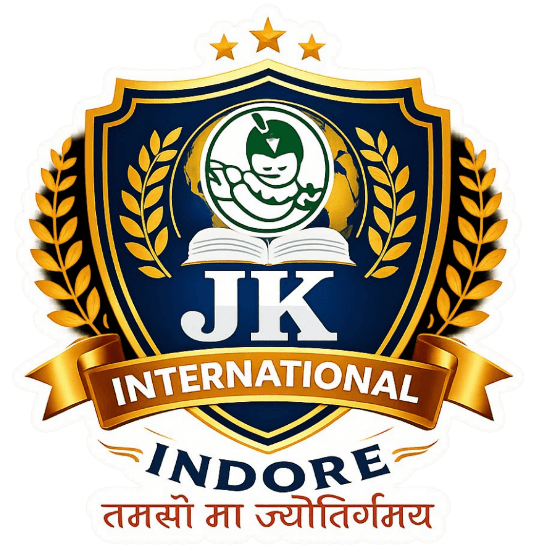 J.K. International School Logo